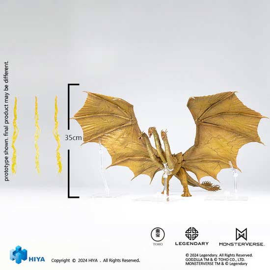 Godzilla: King of Monsters King Ghidorah with Gravity Beam Basic Image_2