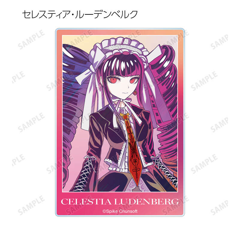 (PO) Danganronpa 1,2 Reload Trading Ani-Art Clear Label Acrylic Card Ver. B [BOX] Image_6