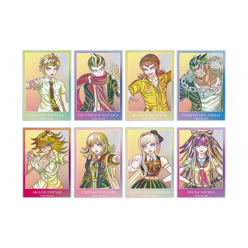 (PO) Danganronpa 1,2 Reload Trading Ani-Art Clear Label Acrylic Card Ver. C [BOX] Image_2