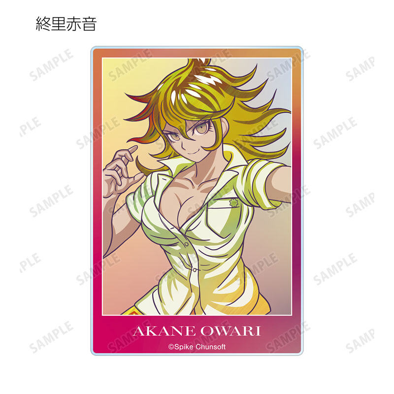 (PO) Danganronpa 1,2 Reload Trading Ani-Art Clear Label Acrylic Card Ver. C [BOX] Image_7