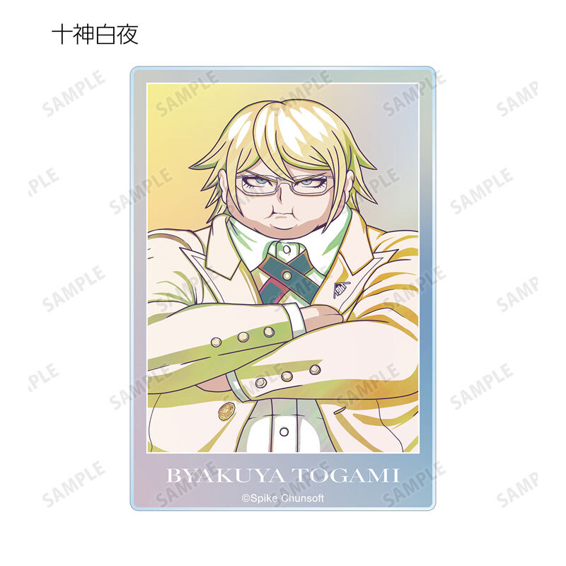 (PO) Danganronpa 1,2 Reload Trading Ani-Art Clear Label Acrylic Card Ver. D [BOX] Image_4