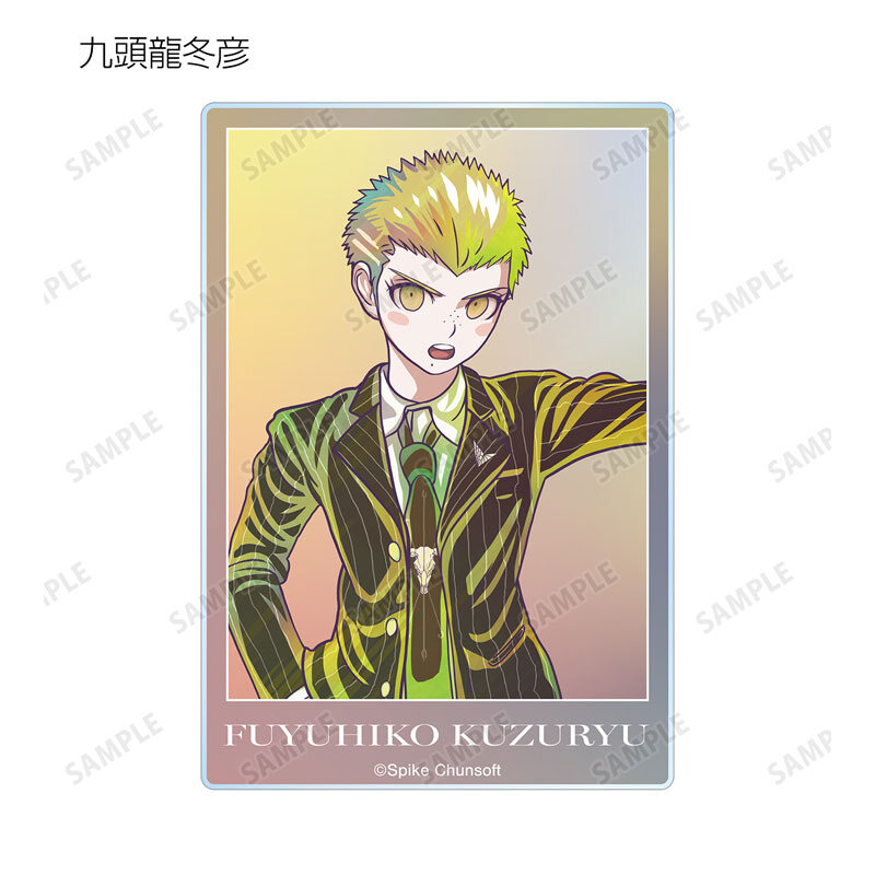 (PO) Danganronpa 1,2 Reload Trading Ani-Art Clear Label Acrylic Card Ver. D [BOX] Image_6