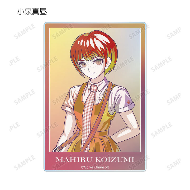 (PO) Danganronpa 1,2 Reload Trading Ani-Art Clear Label Acrylic Card Ver. D [BOX] Image_8