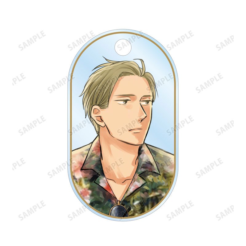 (PO) Twittering Birds Never Fly Kou Yoneda Original Illustration Yashiro Travel Ver. Twin Wire Acrylic Key Chain Image_3