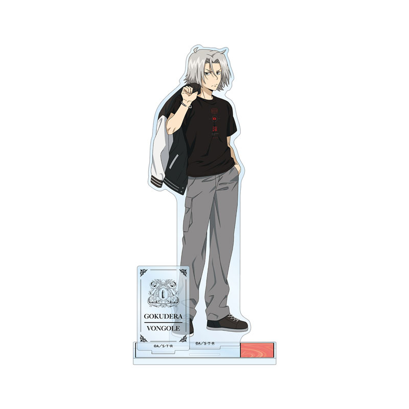 (PO) Reborn! Original Illustration Gokudera Hayato Casual Coordinate Ver. Big Acrylic Stand with Parts Image_3