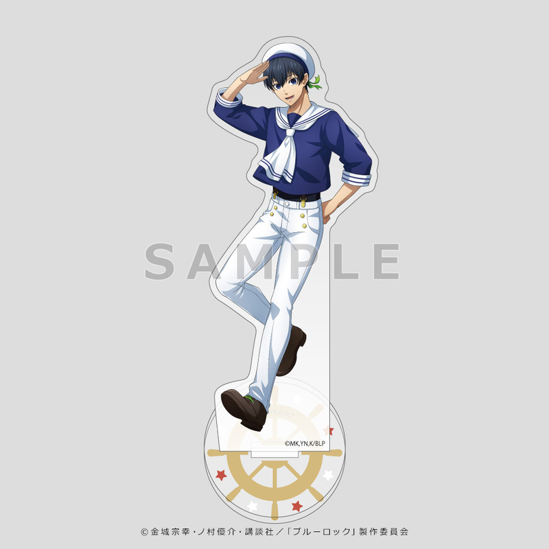 (PO) Blue Lock Original Illustration Acrylic Stand Isagi Yoichi Marine Look Image_1