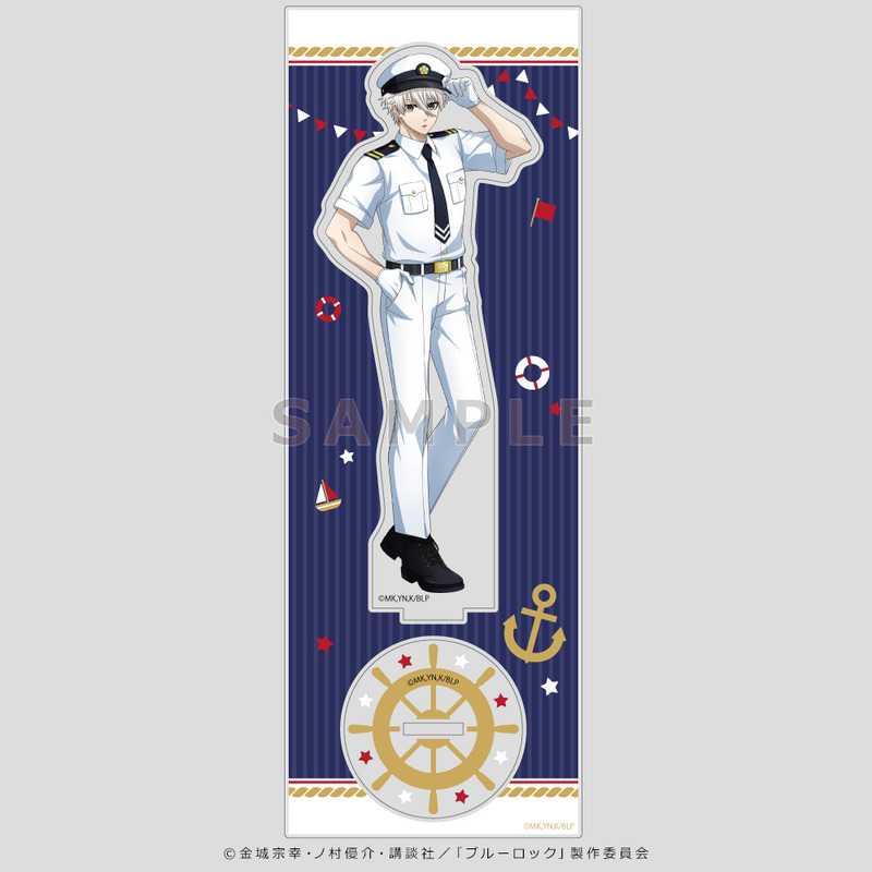 (PO) Blue Lock Original Illustration Acrylic Stand Nagi Seishiro Marine Look Image_2