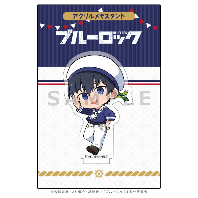 (PO) Blue Lock Acrylic Memo Stand Isagi Yoichi Marine Look Image_1
