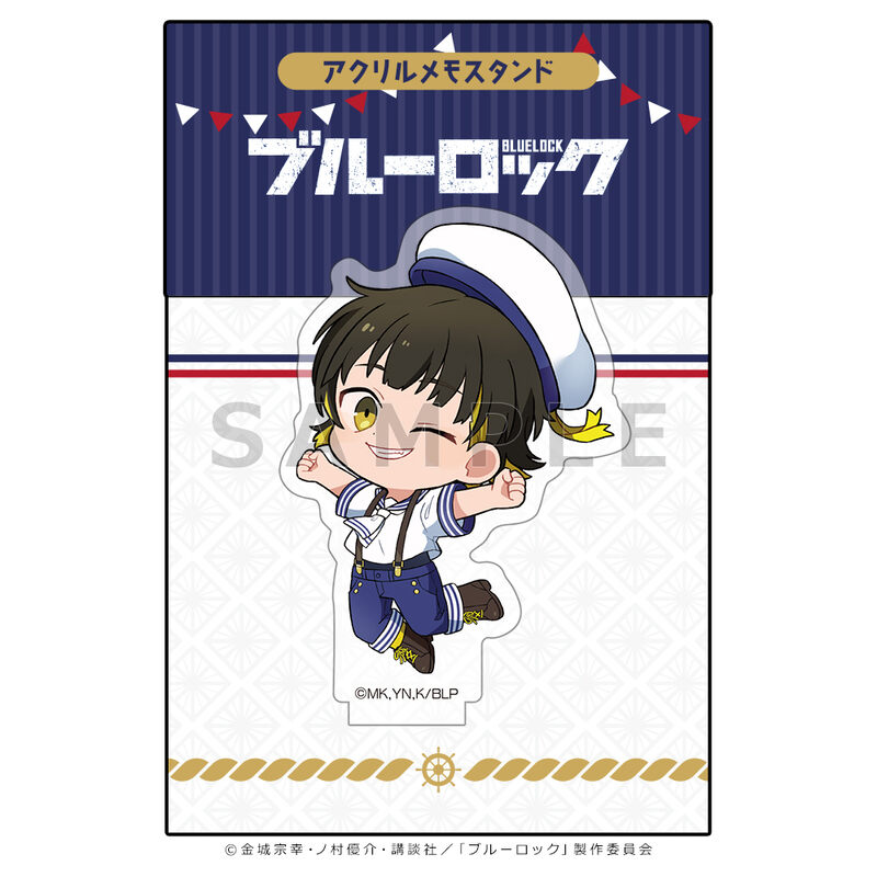 (PO) Blue Lock Acrylic Memo Stand Bachira Meguru Marine Look Image_1