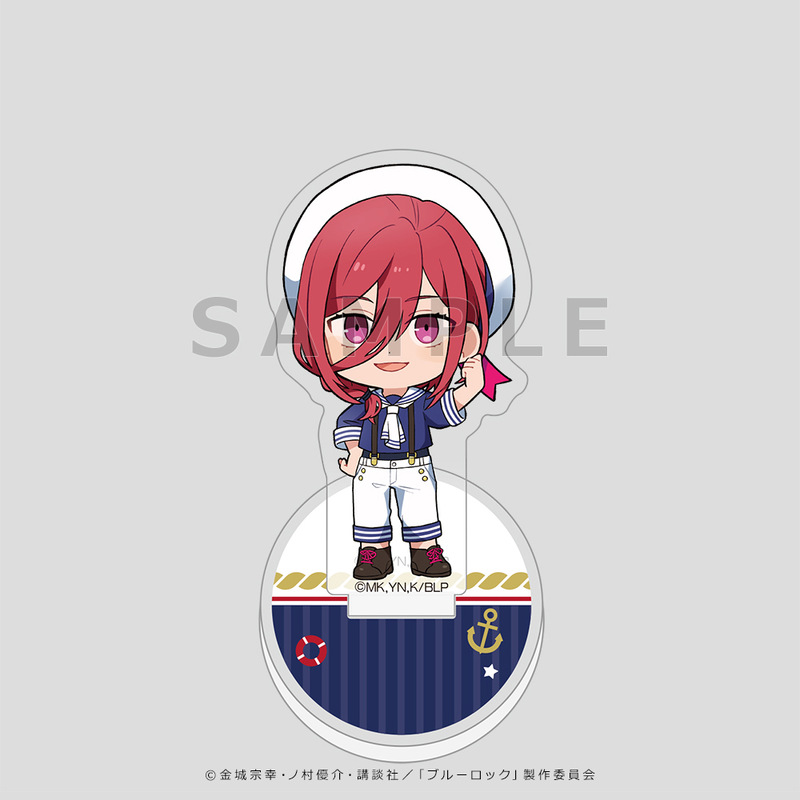 (PO) Blue Lock Acrylic Memo Stand Chigiri Hyoma Marine Look Image_2