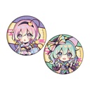 (PO) Can Badge 2 Set Touhou Project 03 Satori & Koishi Yukata Ver. (Mini Character Illustration) Image_1