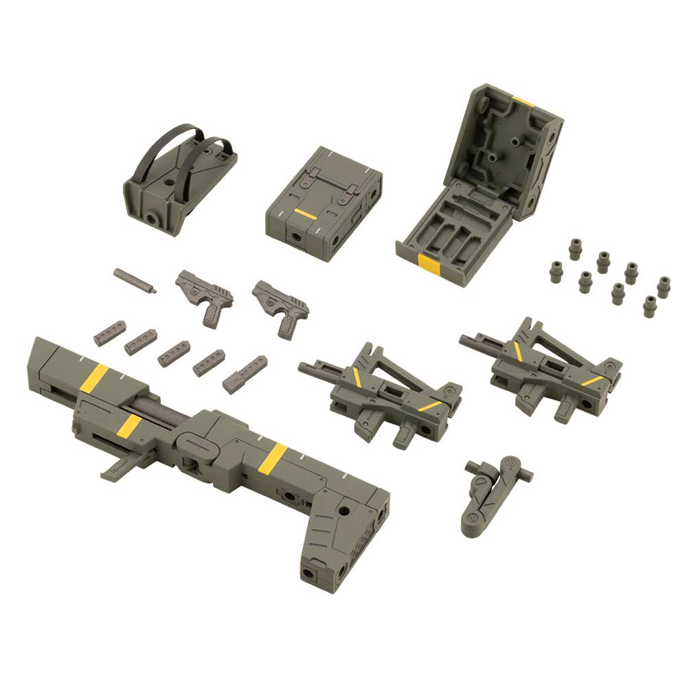 (PO) M.S.G Modeling Support Goods Heavy Weapon Unit 53 Combat Cell Dark Green Ver. Image_2