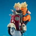(PO) Desktop Real McCoy EX Dragonball Z - Super Saiyan Son Goku & Super Saiyan Son Gohan & Bike Image_1