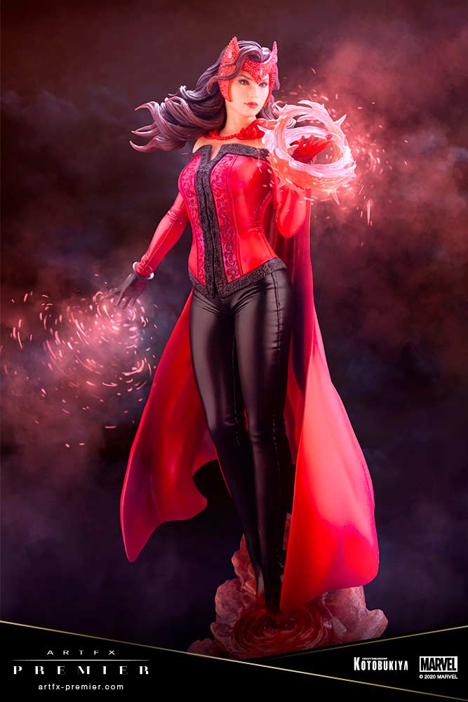 (PO) Marvel Universe ARTFX PREMIER Scarlet Witch (7) Image_2