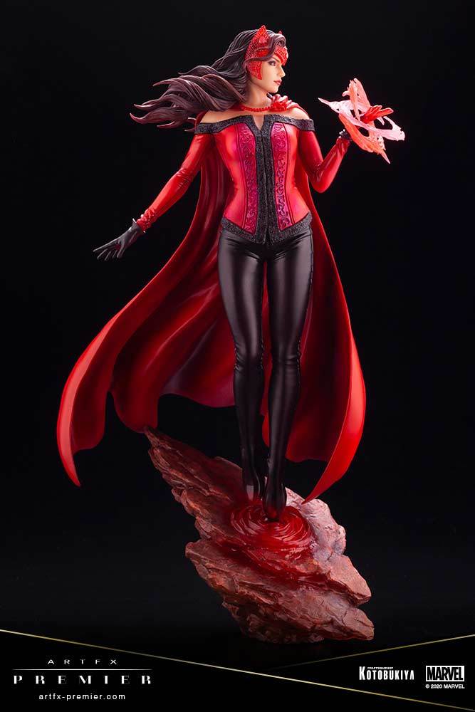 (PO) Marvel Universe ARTFX PREMIER Scarlet Witch (7) Image_8