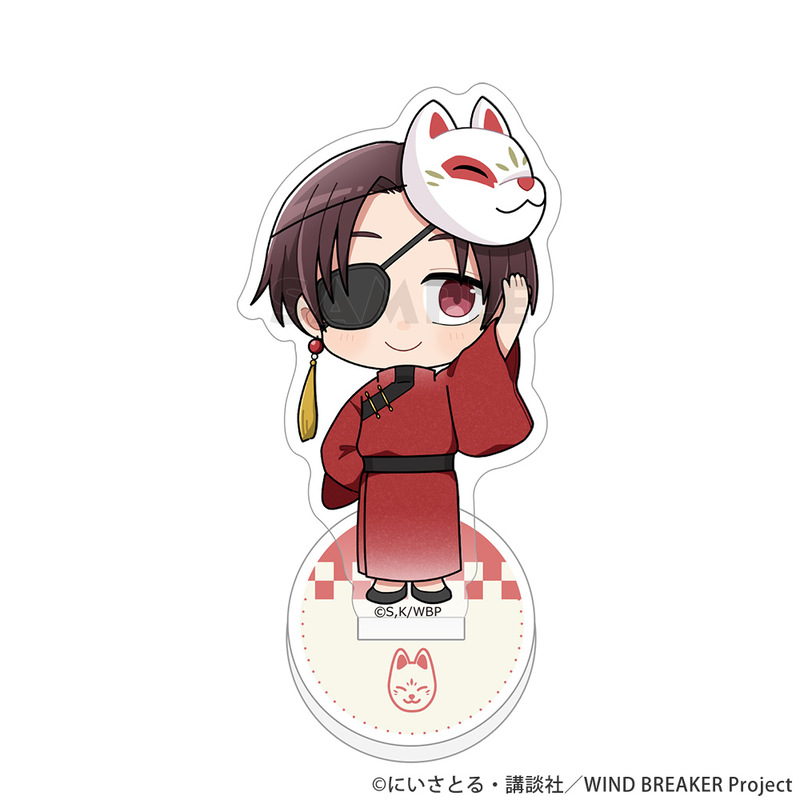(PO) Wind Breaker Acrylic Stand Suo Hayato / Yukata Image_2