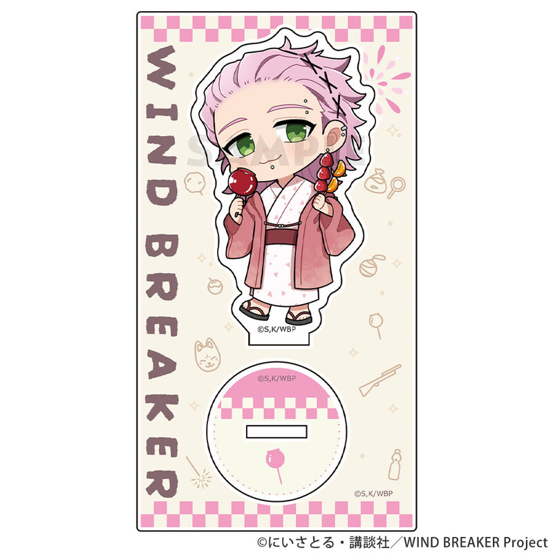 (PO) Wind Breaker Acrylic Stand Kiryu Mitsuki / Yukata Image_1