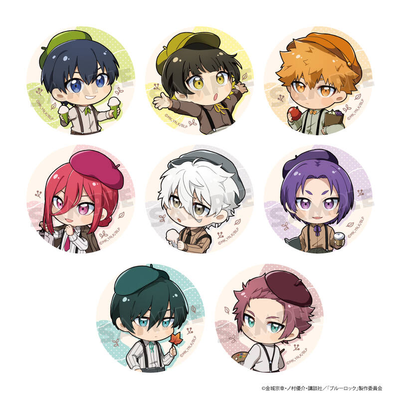 (PO) Blue Lock Trading Can Badge Autumn / Mini Character [BOX] Image_1