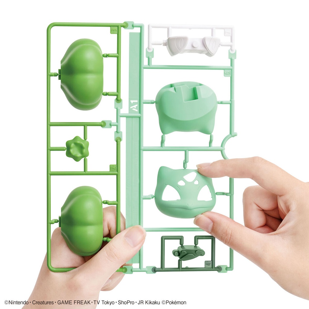 Pokemon PLAMO Collection Quick! 13 - Bulbasaur Image_4
