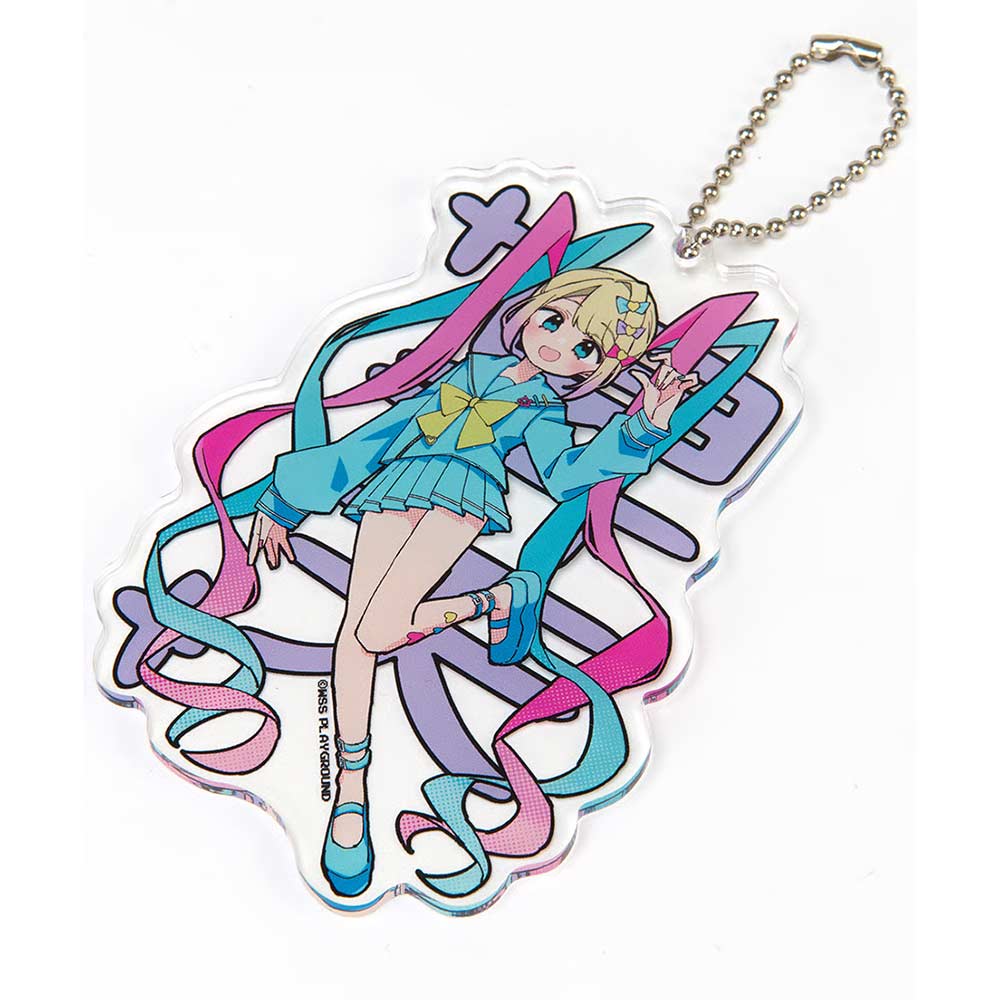 Needy Girl Overdose Original Illustration of Super Tenchan Acrylic Keychain Image_2