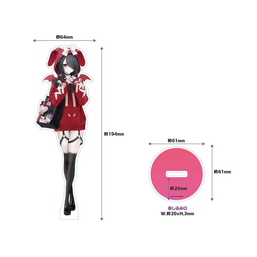 Needy Girl Overdose Ame-Chan Outing Look Acrylic Stand Image_2
