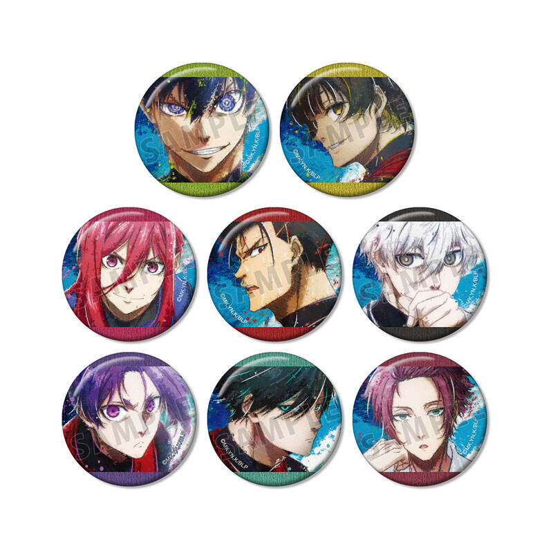 (PO) Blue Lock Trading grunge CANVAS Can Badge [BOX] Image_1