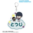 (PO) Jujutsu Kaisen x Sanrio Characters Fushiguro Toji x Bad Badtz-Maru Hidden Inventory / Premature Death Name Big Acrylic Key Chain Image_1
