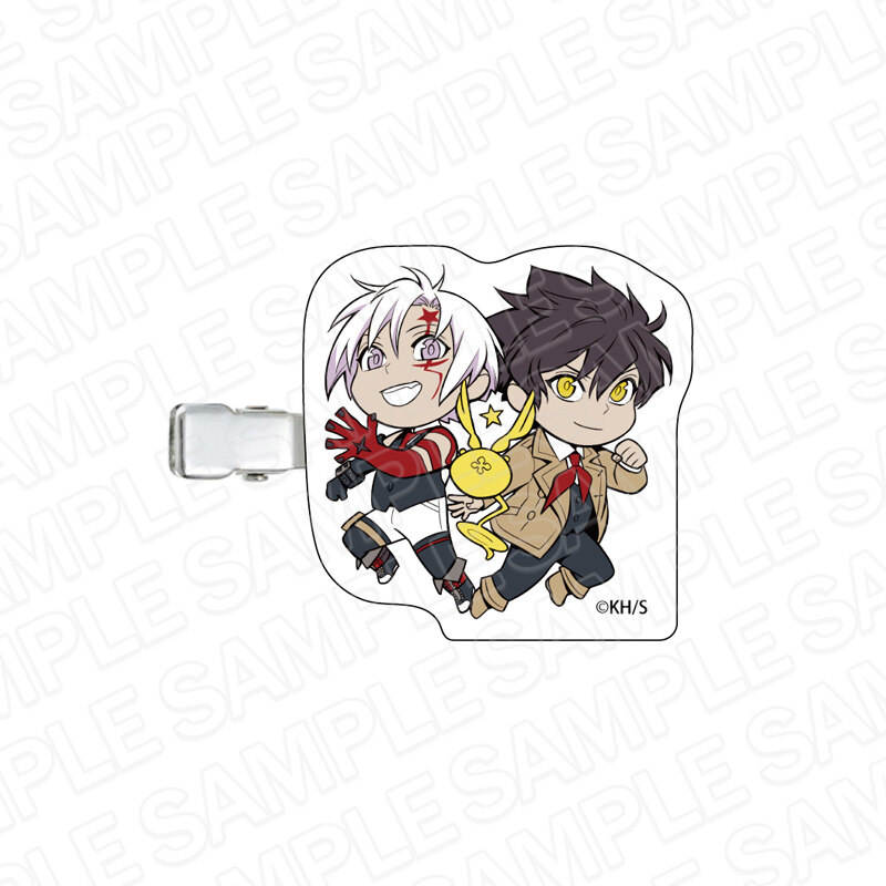 (PO) D.Gray-man Acrylic Hair Clip Allen & Nea Image_1