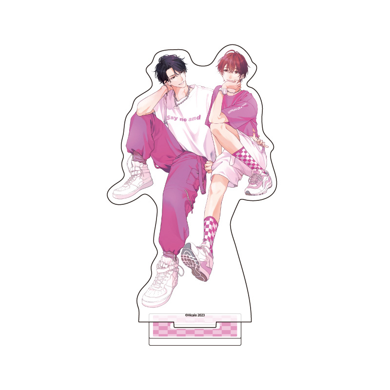 (PO) Acrylic Stand Say No and Moratorium 01 Nana & Mitsu (Original Illustration) Image_1