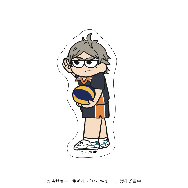 (PO) Haikyu!! Jirori Die-cut Sticker Game Ver. Sugawara Koshi Image_1