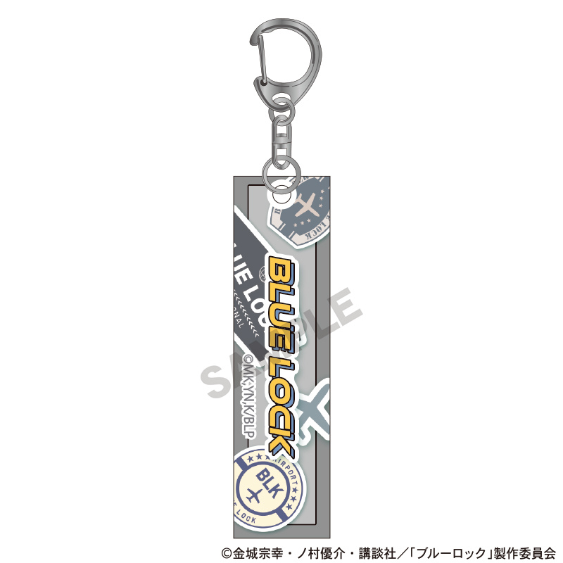 (PO) Blue Lock Acrylic Stick Key Chain Nagi Seishiro Travel Image_2