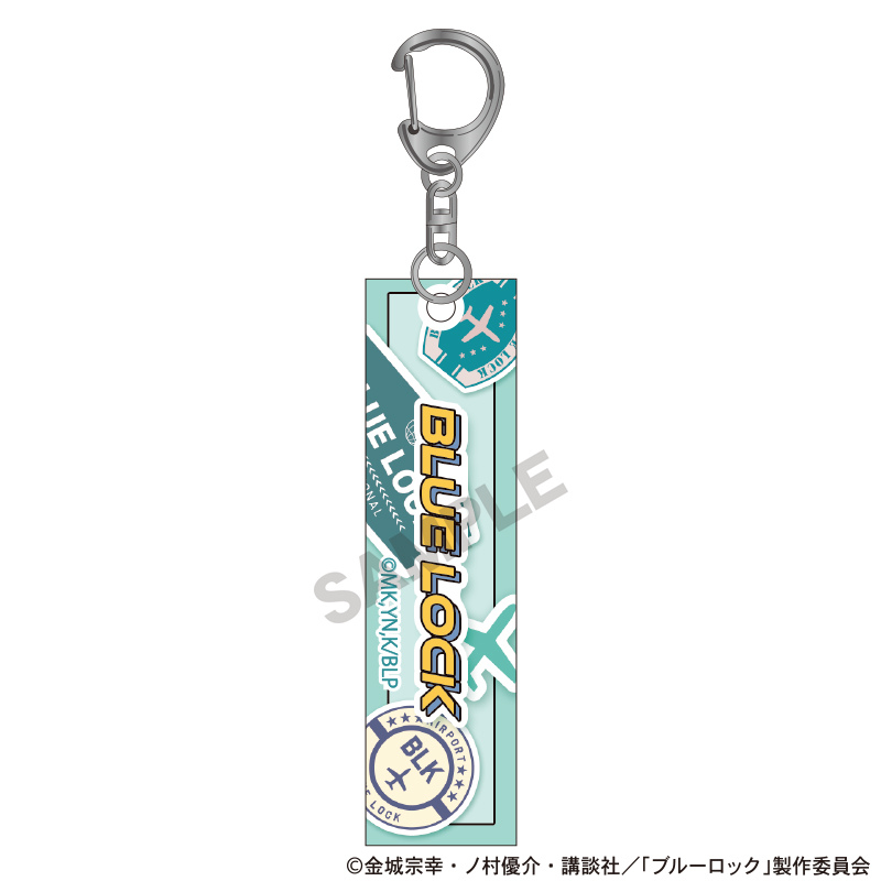 (PO) Blue Lock Acrylic Stick Key Chain Itoshi Rin Travel Image_2