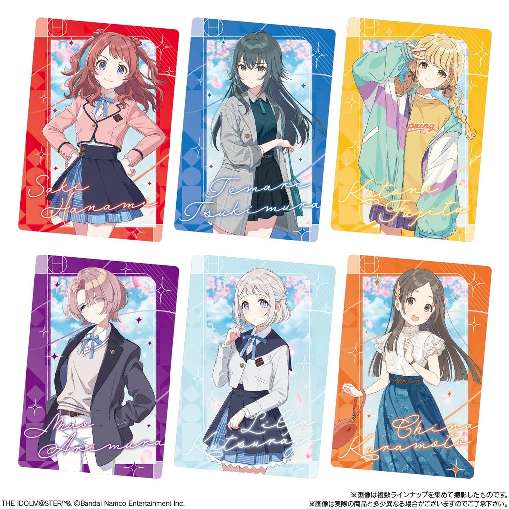 (PO) The Gakuen Idolmaster Wafer Card [BOX] Image_3
