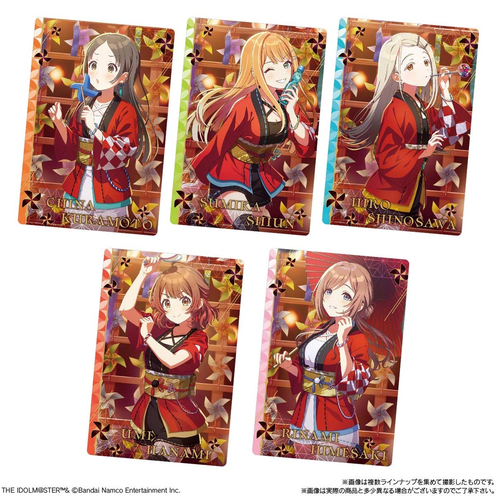 (PO) The Gakuen Idolmaster Wafer Card [BOX] Image_7