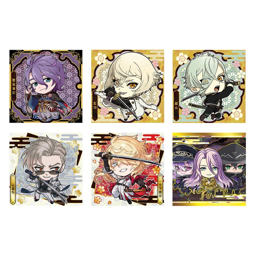 (PO) Nyaformation Touken Ranbu Sticker Wafer [BOX] Image_1