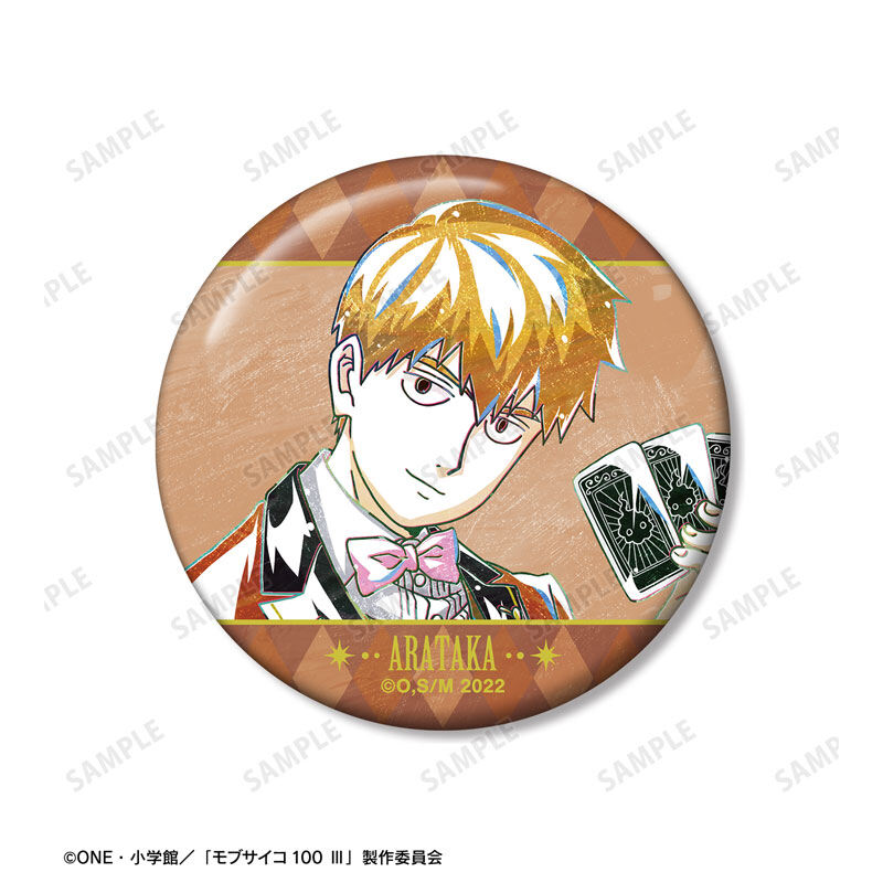(PO) Mob Psycho 100 III Original Illustration Magician Ver. Ani-Art Can Badge 3 Set Image_4