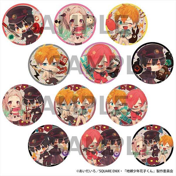 (PO) CharaToria Can Badge Toilet-bound Hanako-kun (4) Image_1
