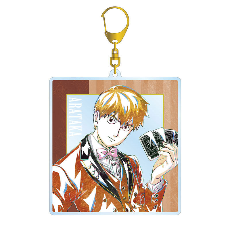 (PO) Mob Psycho 100 III Original Illustration Reigen Arataka Magician Ver. Ani-Art Big Acrylic Key Chain Image_2