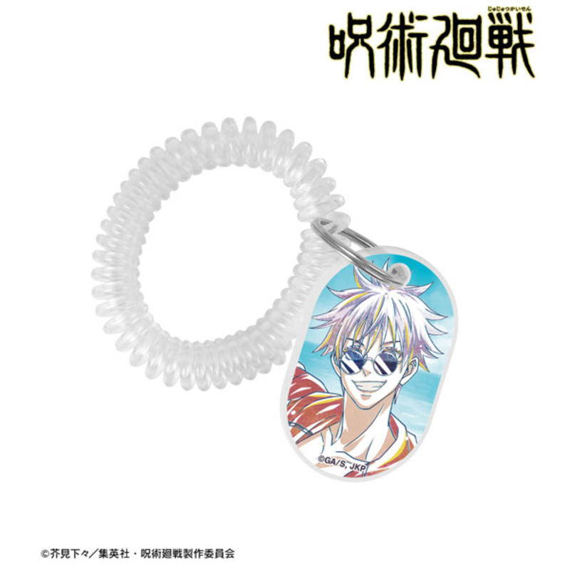 (PO) Jujutsu Kaisen Gojo Satoru Mensore Ani-Art Vol. 2 Hidden Inventory / Premature Death Locker Key Style Acrylic Key Chain Image_1