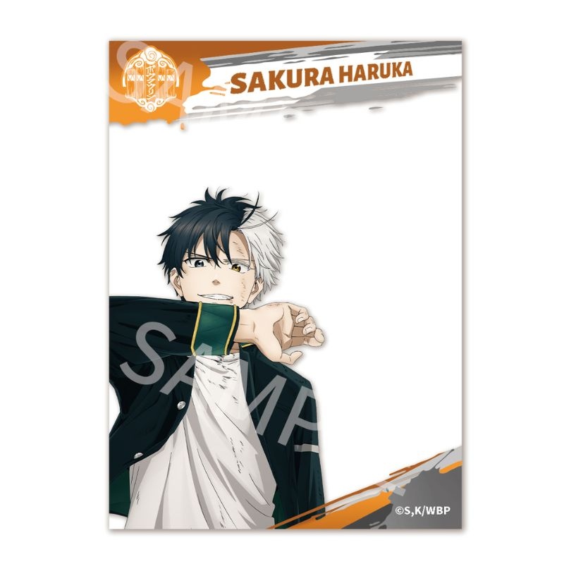 (PO) Wind Breaker Transparent Character Card Sakura Haruka Image_1