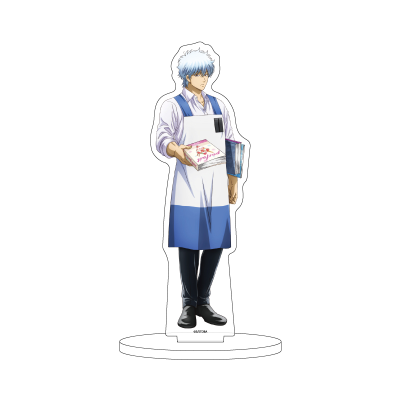 (PO) Acrylic Stand Gintama 06 Sakata Gintoki Bookstore Clerk Ver. (Original Illustration) Image_1