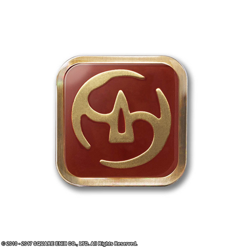 (PO) Final Fantasy XIV Job Pin Badge Samurai Image_1