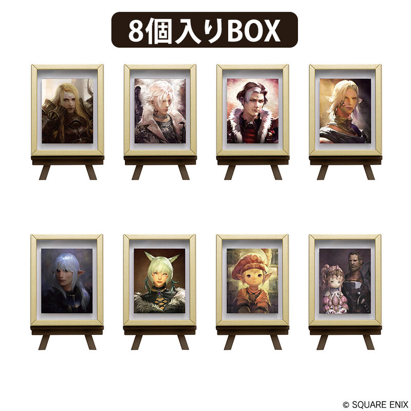 (PO) Final Fantasy XIV Framed Portrait Magnets Vol. 2 [BOX] Image_2