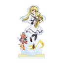 (PO) Magical Girl Lyrical Nanoha Original Illustration Fate T. Harlaown & Arf Brass Band Ver. Big Acrylic Stand with Parts Image_3