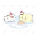 (PO) Natsume Yujincho x Sanrio Characters Nyanko-sensei x Pom Pom Purin Big Acrylic Stand with Parts Ver. A Image_3