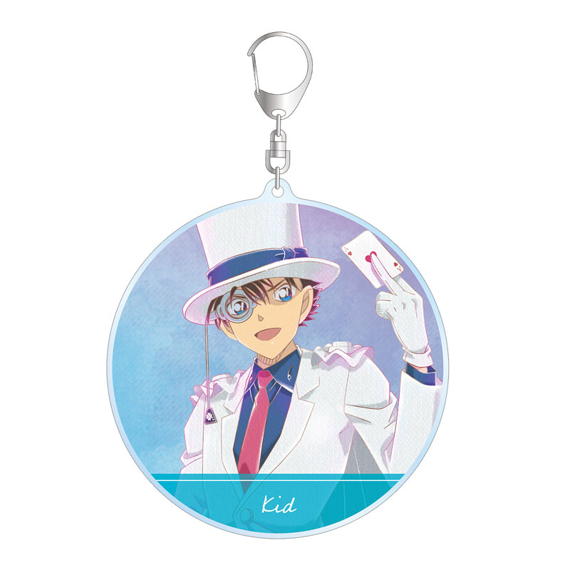 (PO) Detective Conan Kaito Kid Ani-Art Aqua Label Big Acrylic Key Chain Image_2