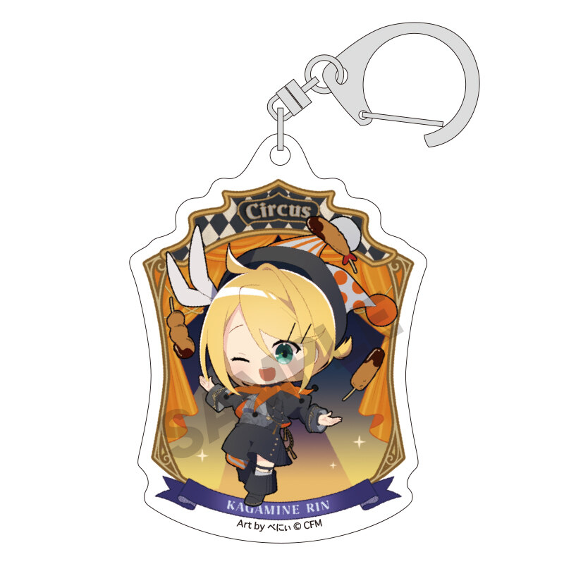 (PO) Hatsune Miku Trading Acrylic Key Chain Circus [BOX] Image_9