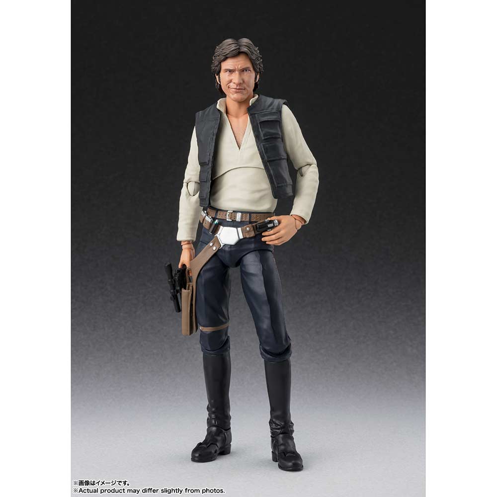 (PO) S.H.Figuarts Star Wars: Episode IV A New Hope - Han Solo Classic Ver. Image_5
