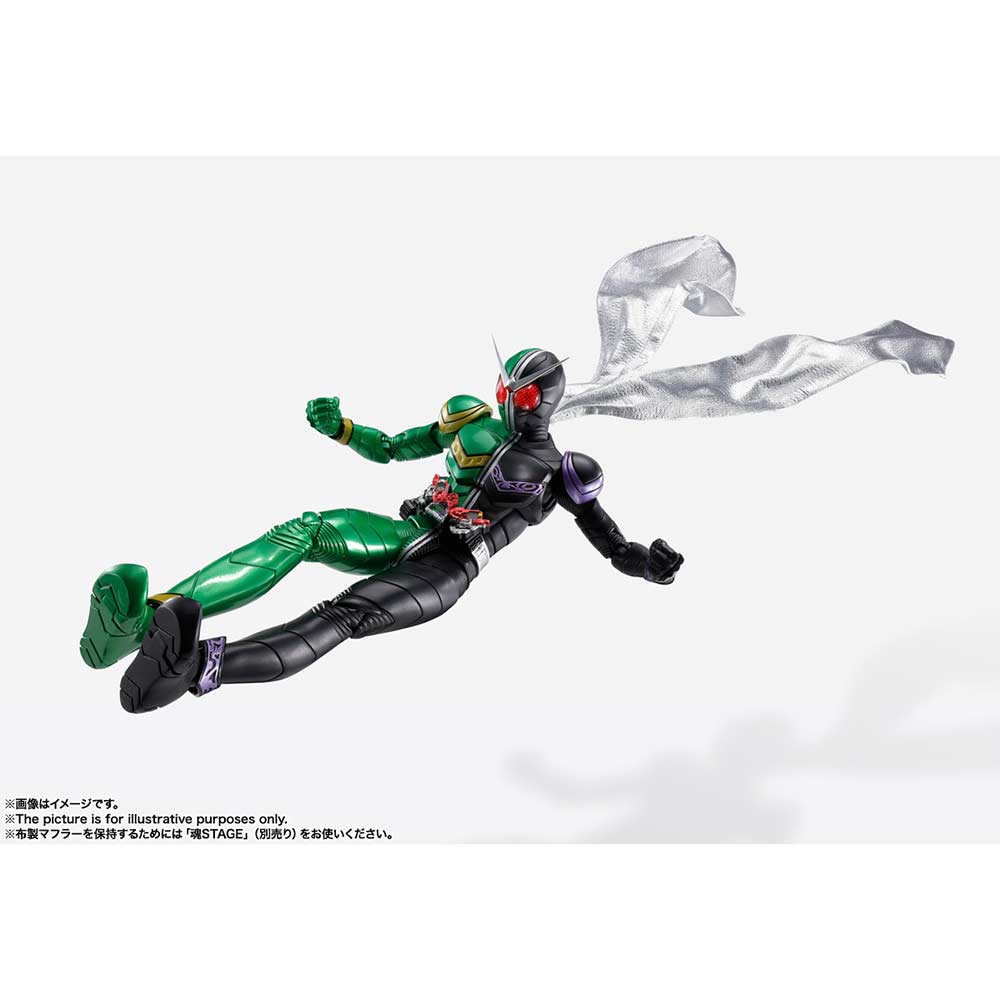 (PO) S.H.Figuarts (Shinkocchou Seihou) Kamen Rider W Cyclone Joker Fuuto PI Animated Commemoration (Re-issue) Image_4