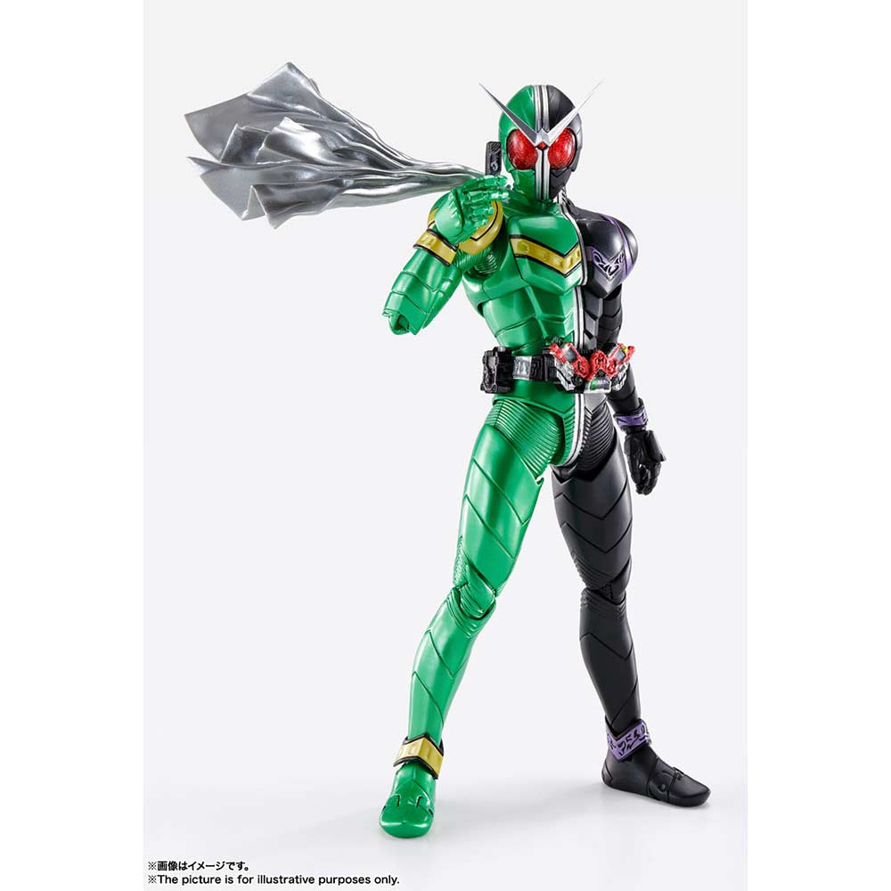 (PO) S.H.Figuarts (Shinkocchou Seihou) Kamen Rider W Cyclone Joker Fuuto PI Animated Commemoration (Re-issue) Image_7
